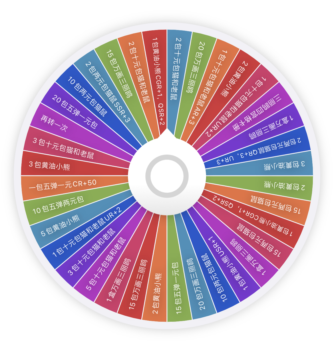 【转盘】IP大乱斗黄油小熊三丽鸥卡牌（默认代拆）