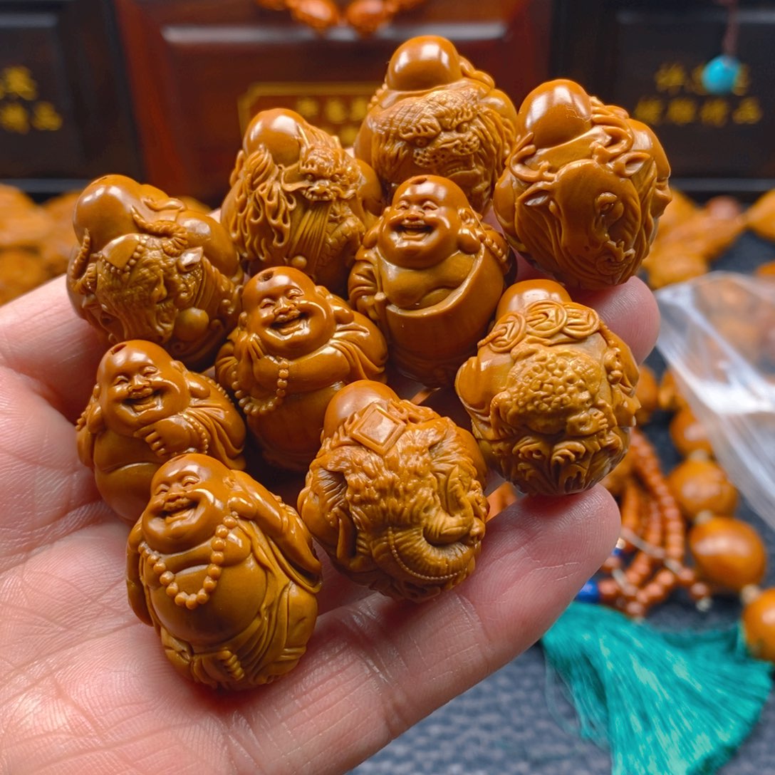 橄榄核手串/手链许静健2.3瑞兽米勒