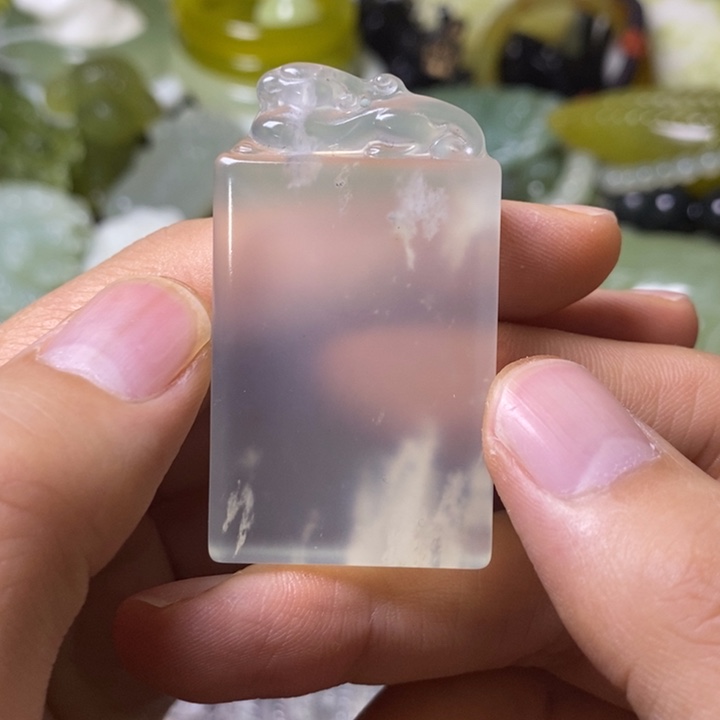 岫玉岫玉颈饰未镶嵌