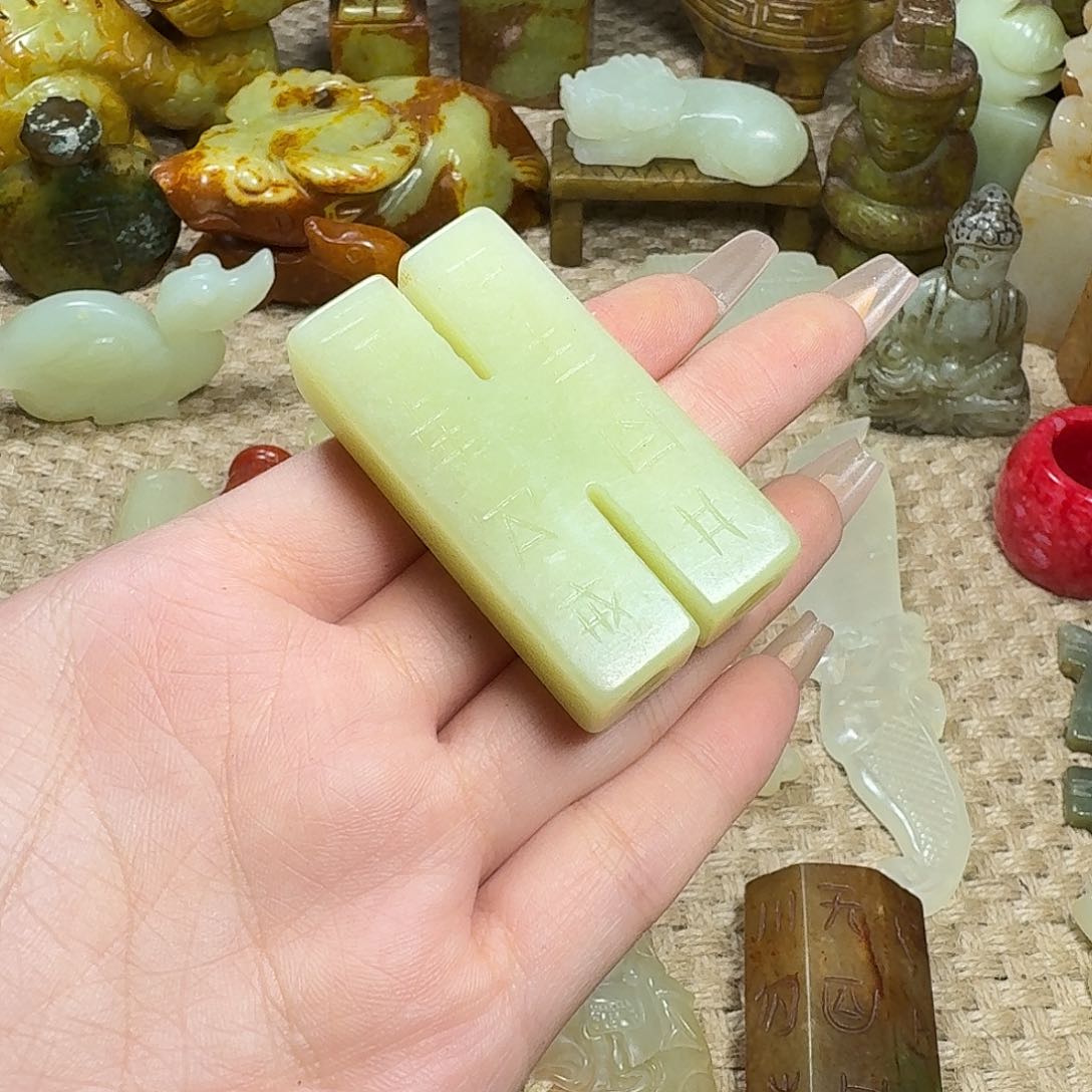 白玉菩提吊坠挂件