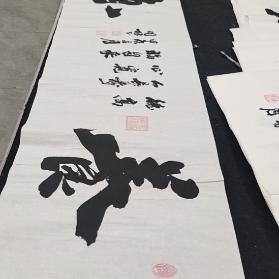 翰墨申国栋老师作品一副