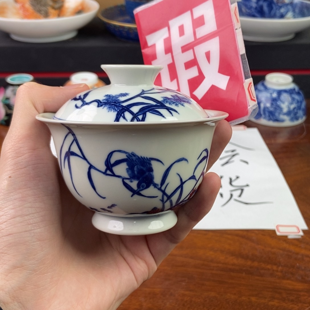 杯景德镇手绘陶瓷艺术