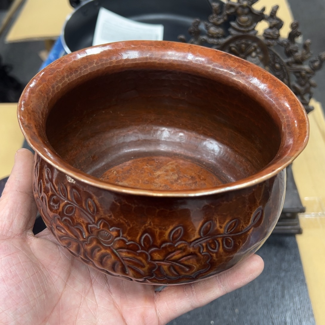 铜中古工艺品摆件