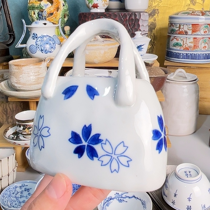 瓷片小瓷包好看的哦