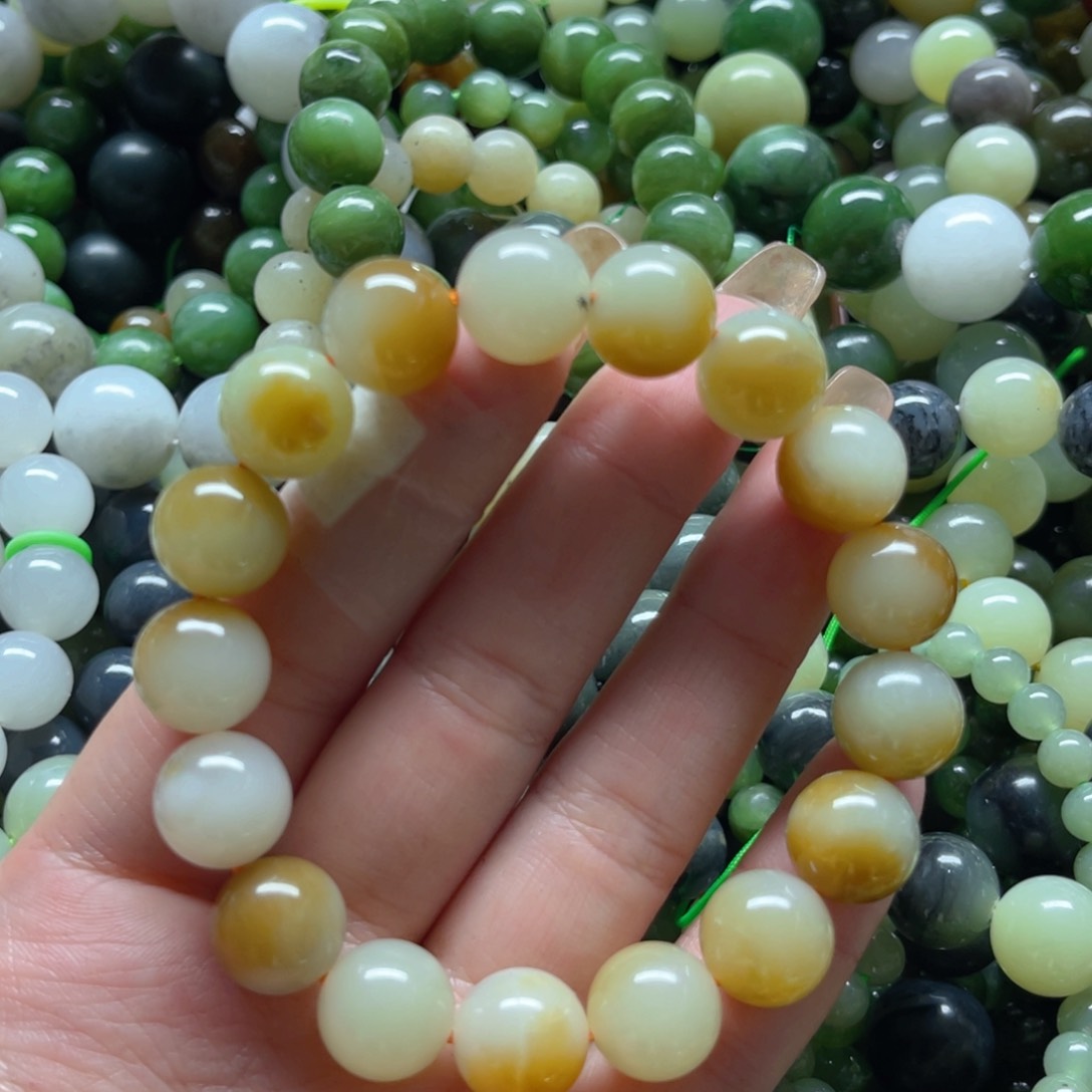 和田玉手链未镶嵌