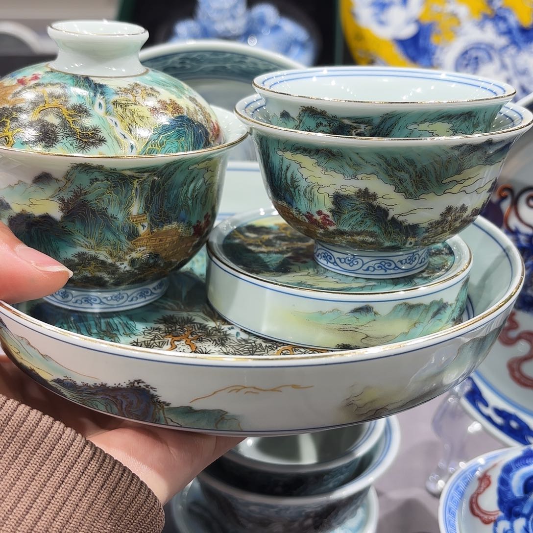 瓷片景德镇瓷器艺术