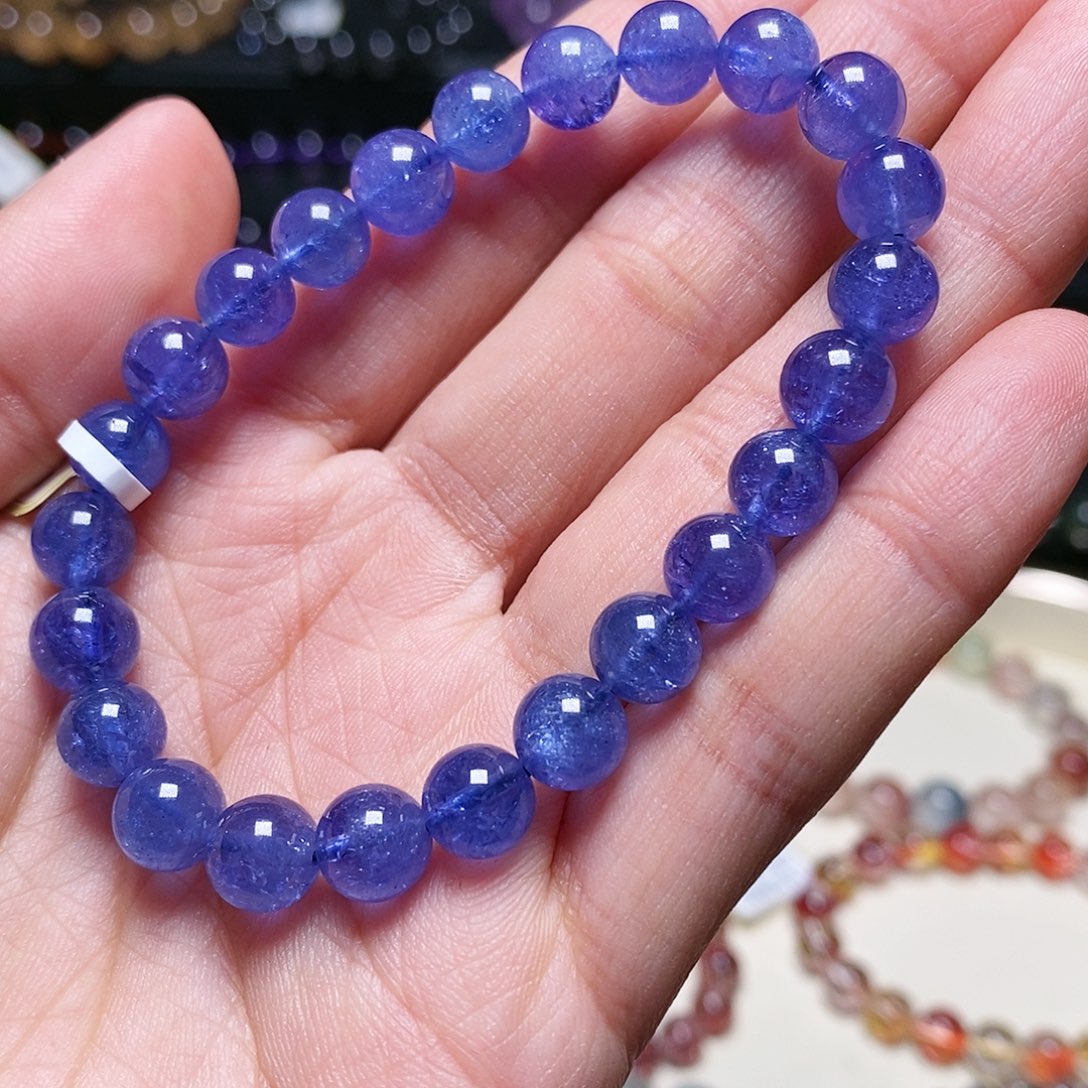 坦桑石手串未镶嵌