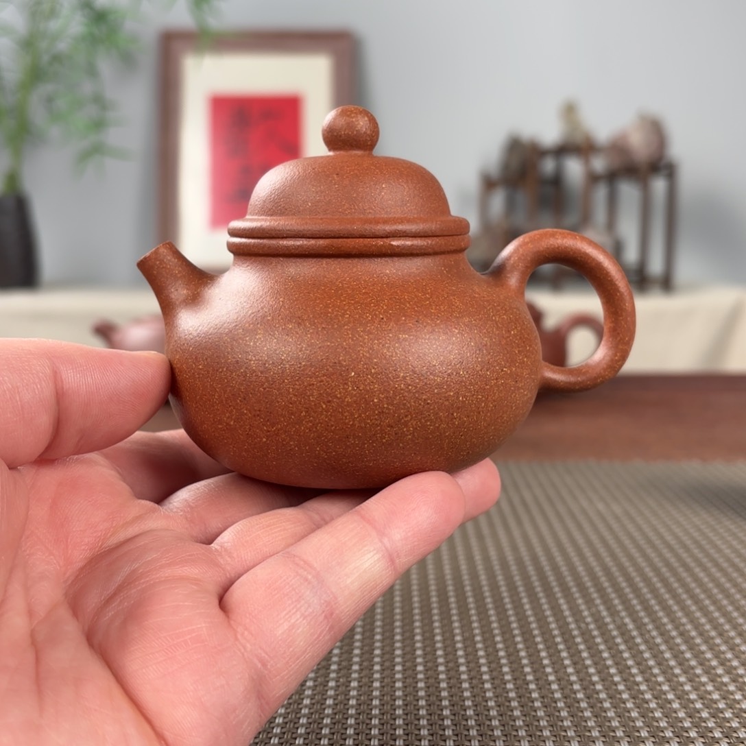 紫砂茶壶黄龙山原矿紫砂壶
