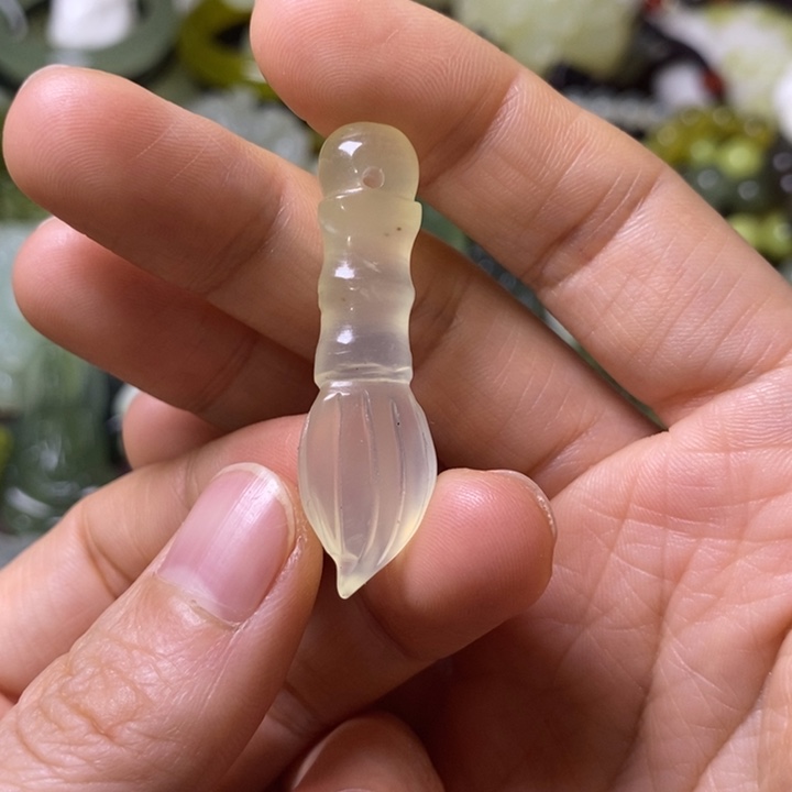 岫玉岫玉挂件未镶嵌