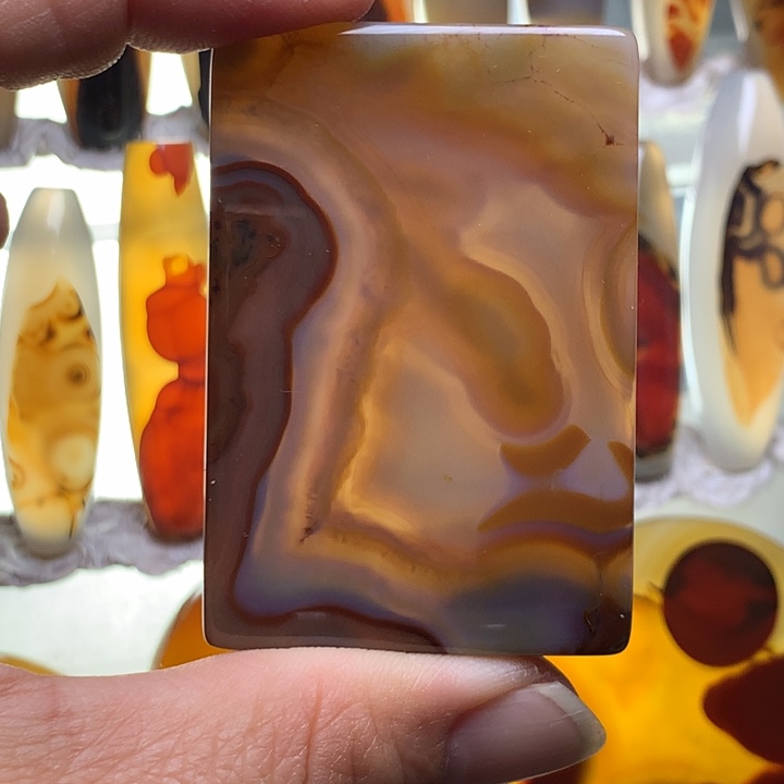 玛瑙/玉髓颈饰未镶嵌114