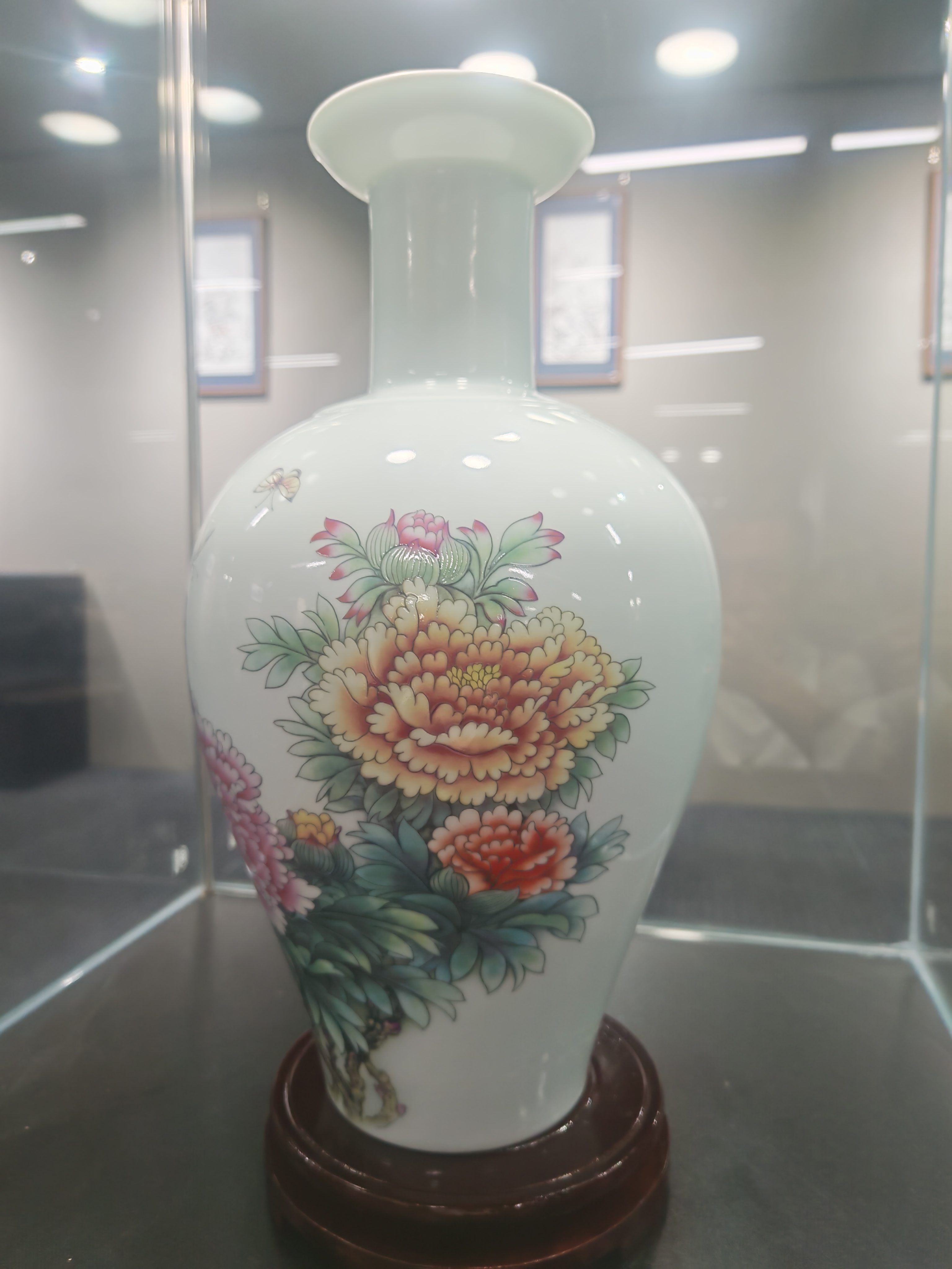 【TX专属】国色天香牡丹瓶