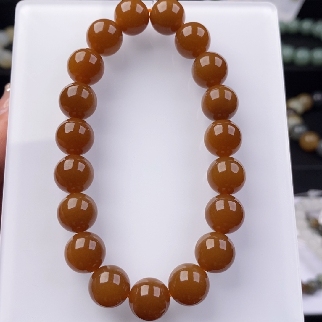 和田玉手串未镶嵌