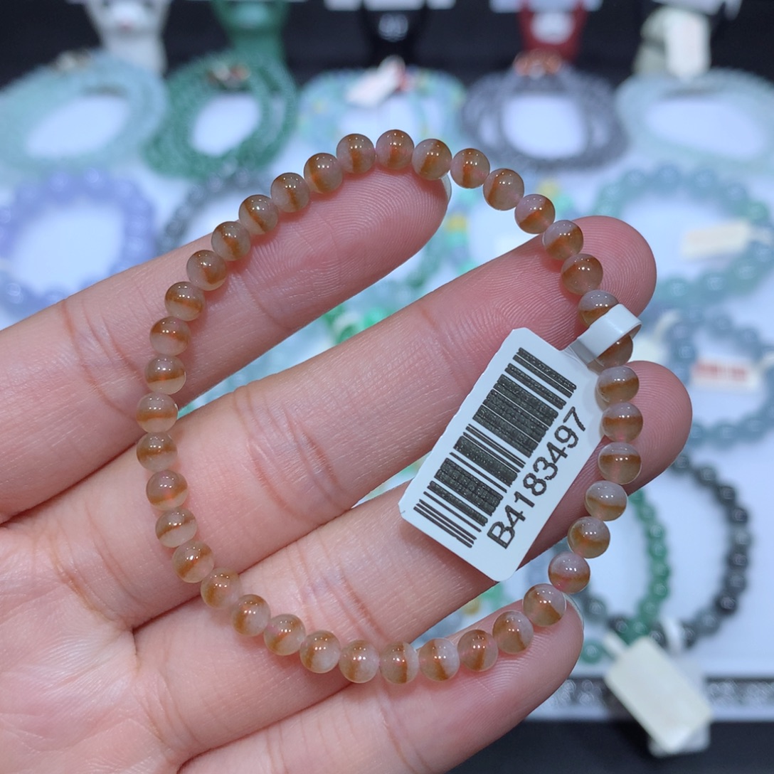 翡翠未镶嵌手串天然