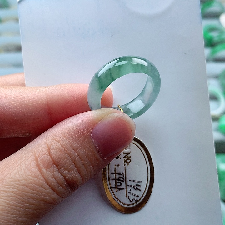 【闪购商品】未镶嵌戒指翡翠14.15号