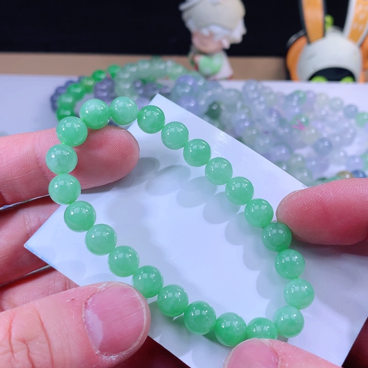 翡翠手链未镶嵌翡翠