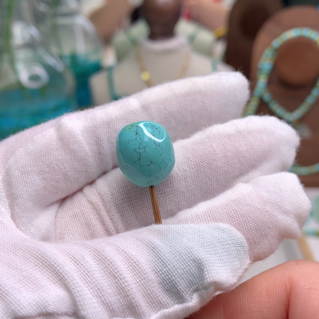 绿松石未镶嵌配饰