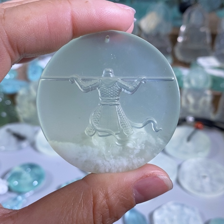 岫玉吊坠未镶嵌永****u吊坠