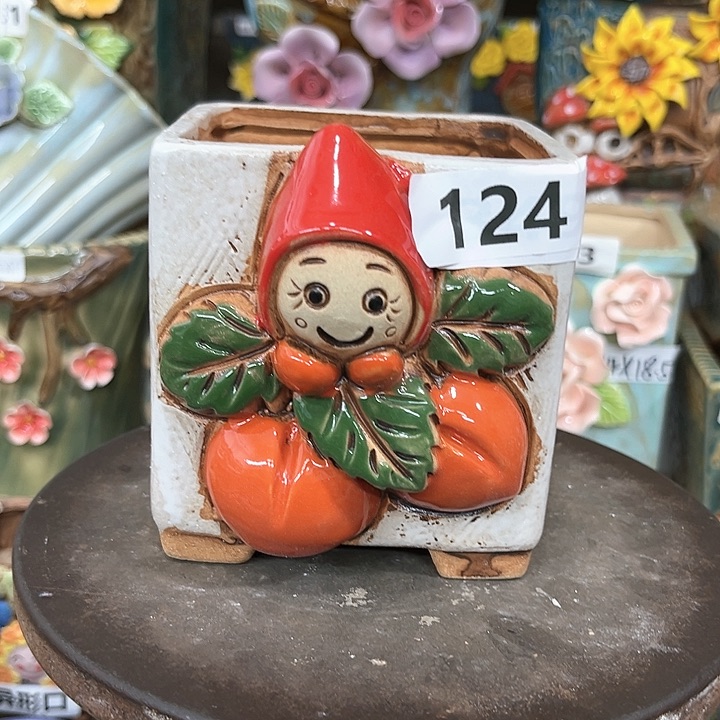 紫砂花盆粗陶材质多肉花盆