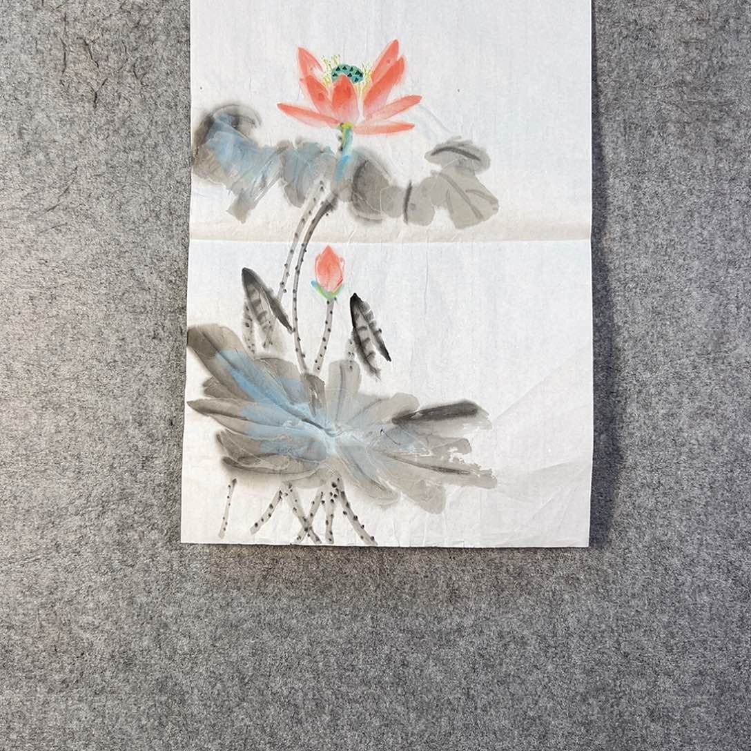 国画296 牡丹一如你们做慈善转发这个好