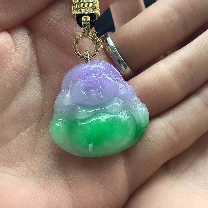 翡翠银S925镶嵌颈饰