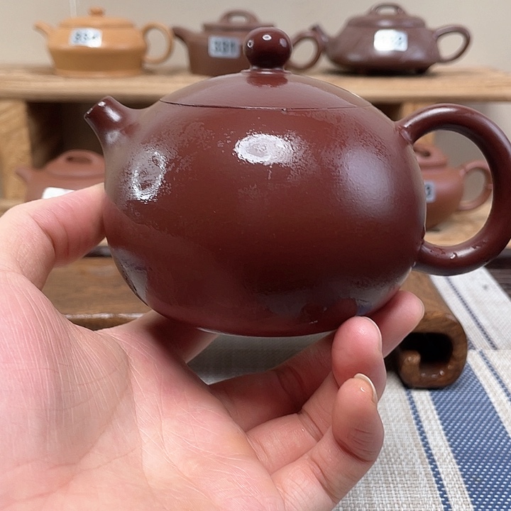 紫砂茶壶原矿手工紫砂壶绳