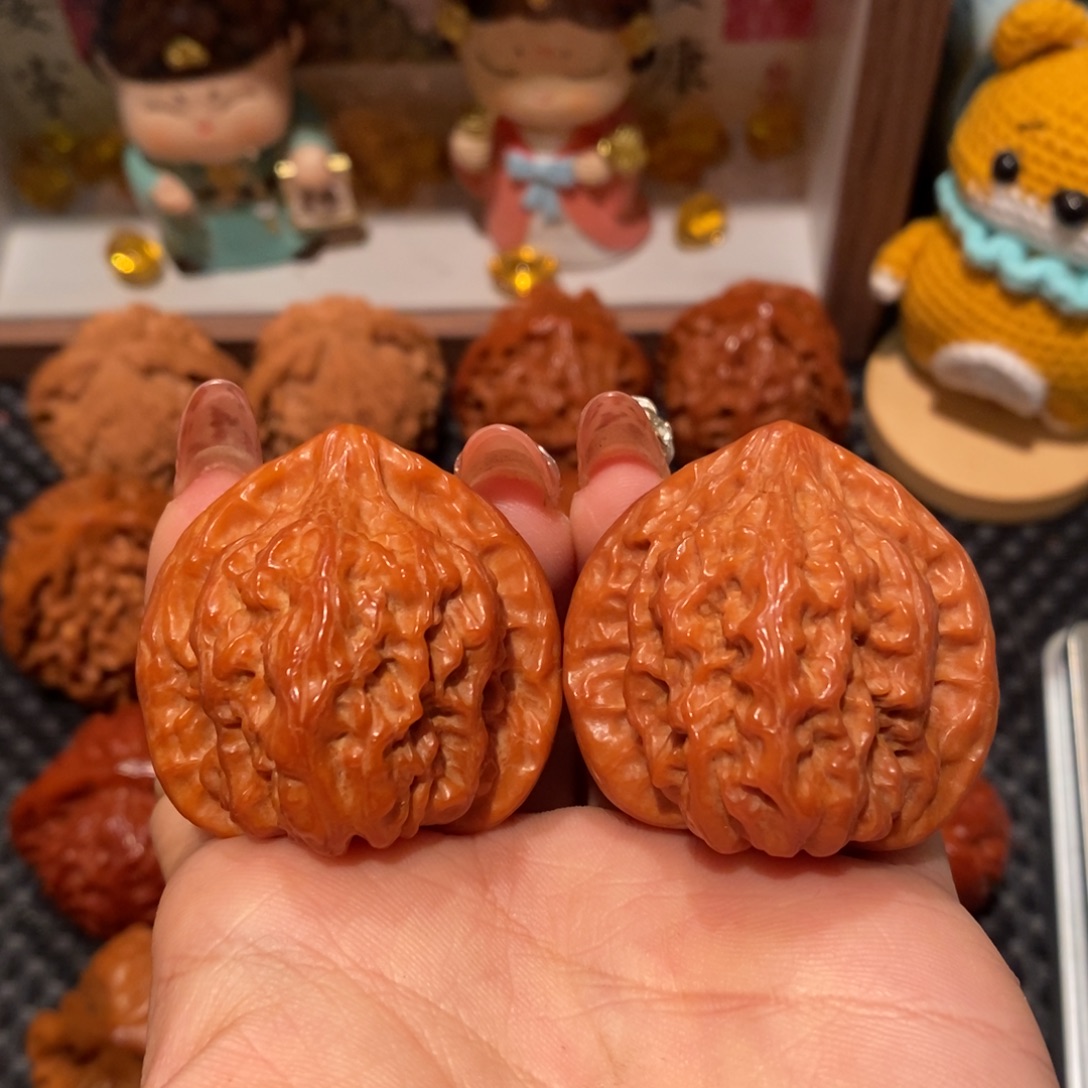 吊坠桃核38.8火焰马蹄，0946