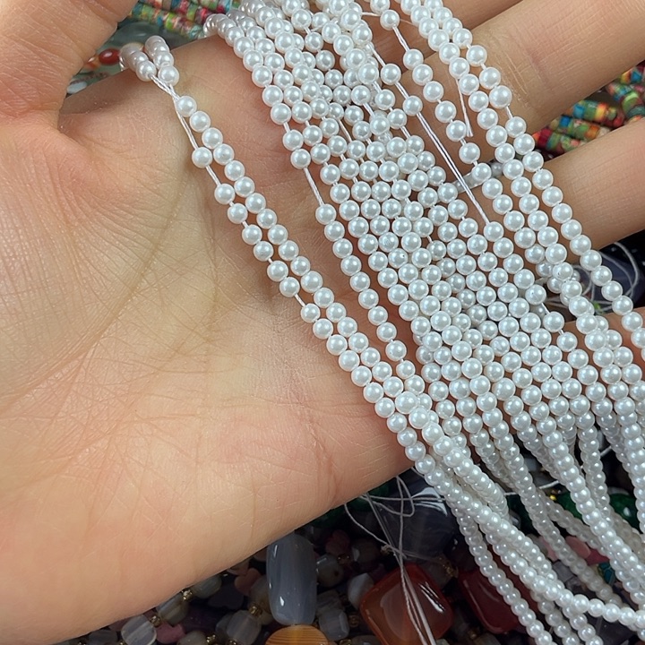 查罗石散珠合金卡3贝珠一条