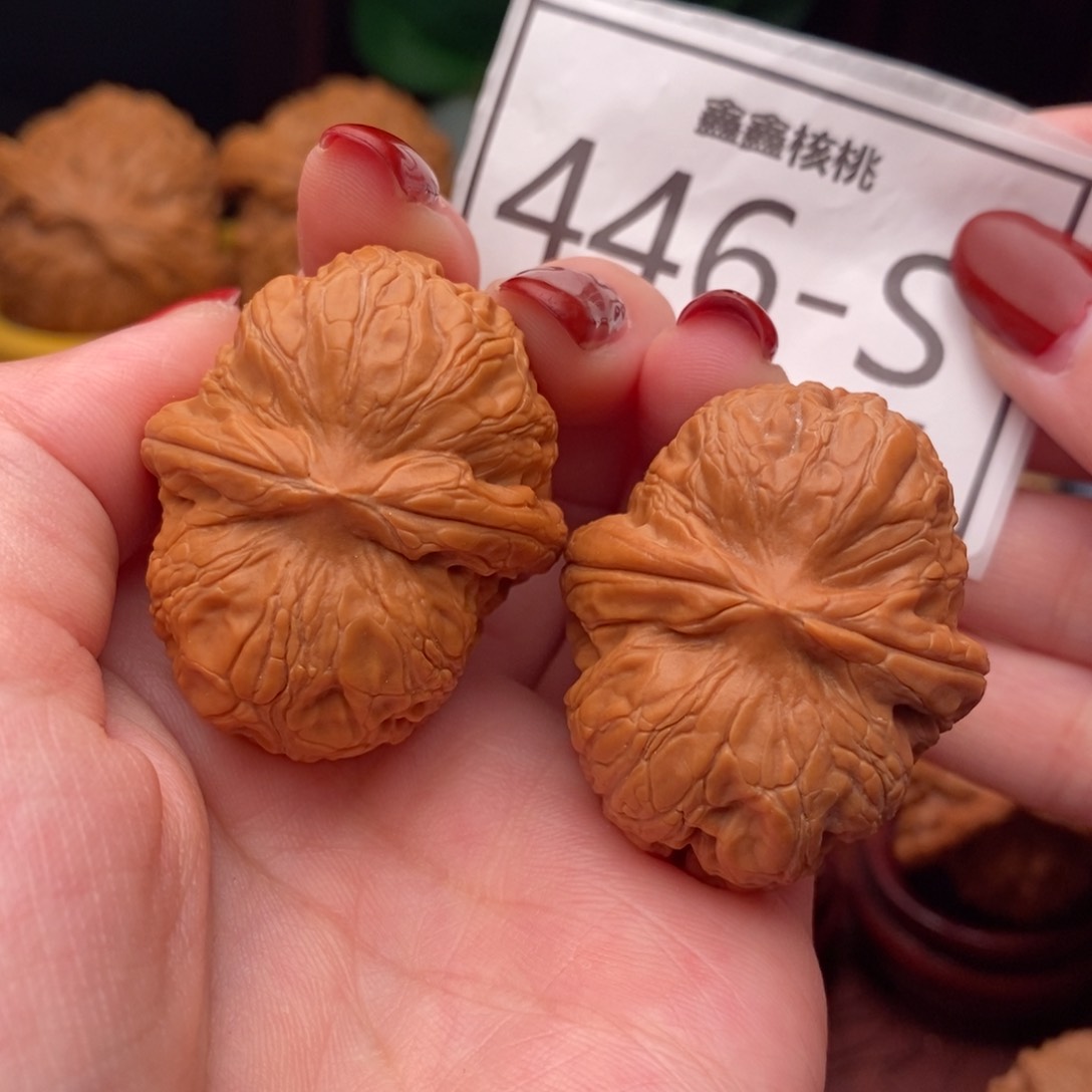 文玩核桃把件元宝39