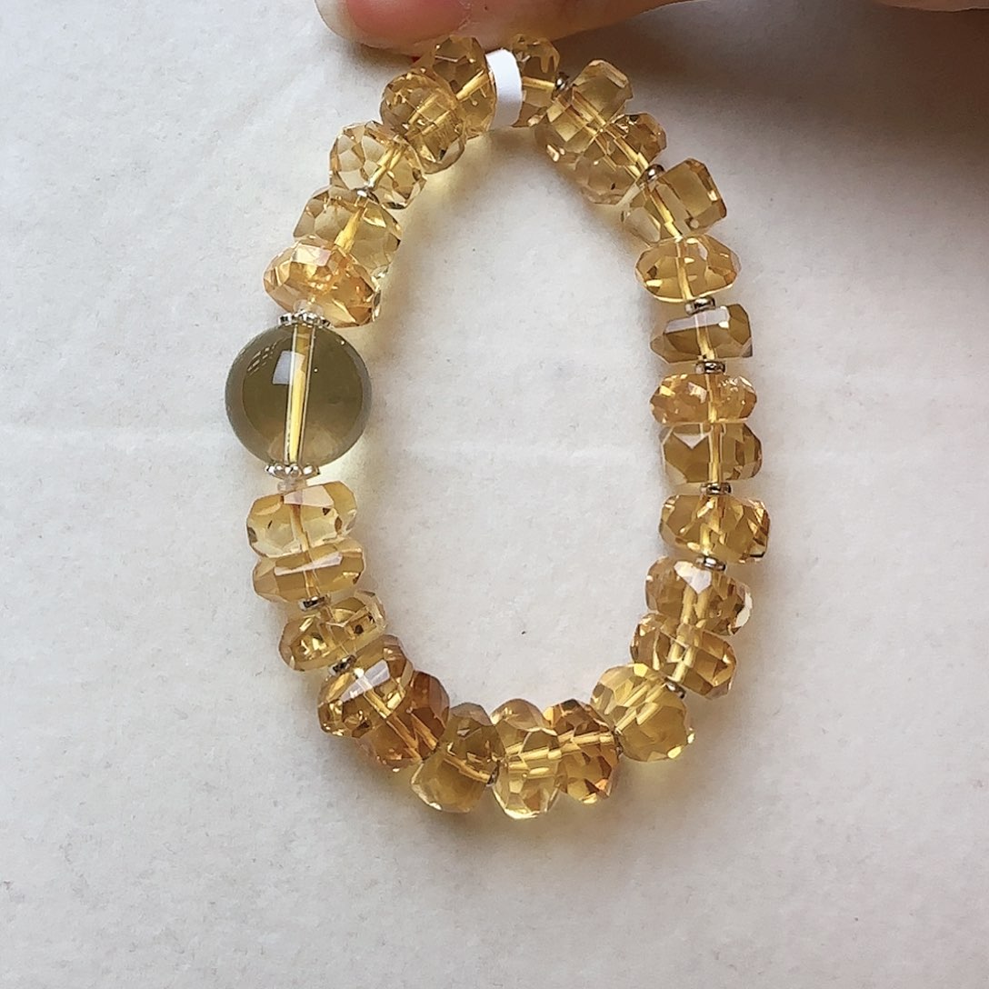 水晶手链未镶嵌囍*大气上档次