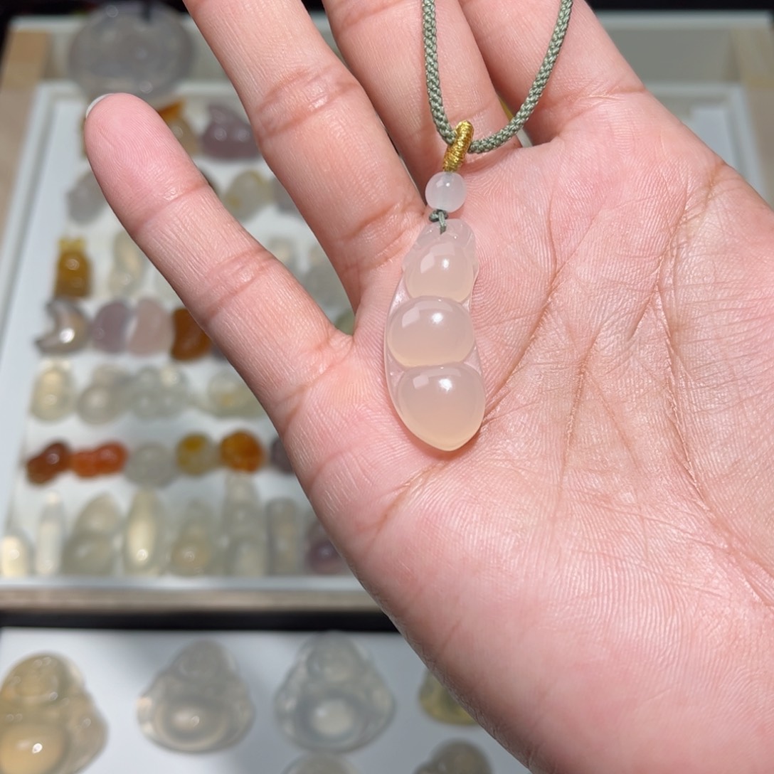 玛瑙/玉髓颈饰合金