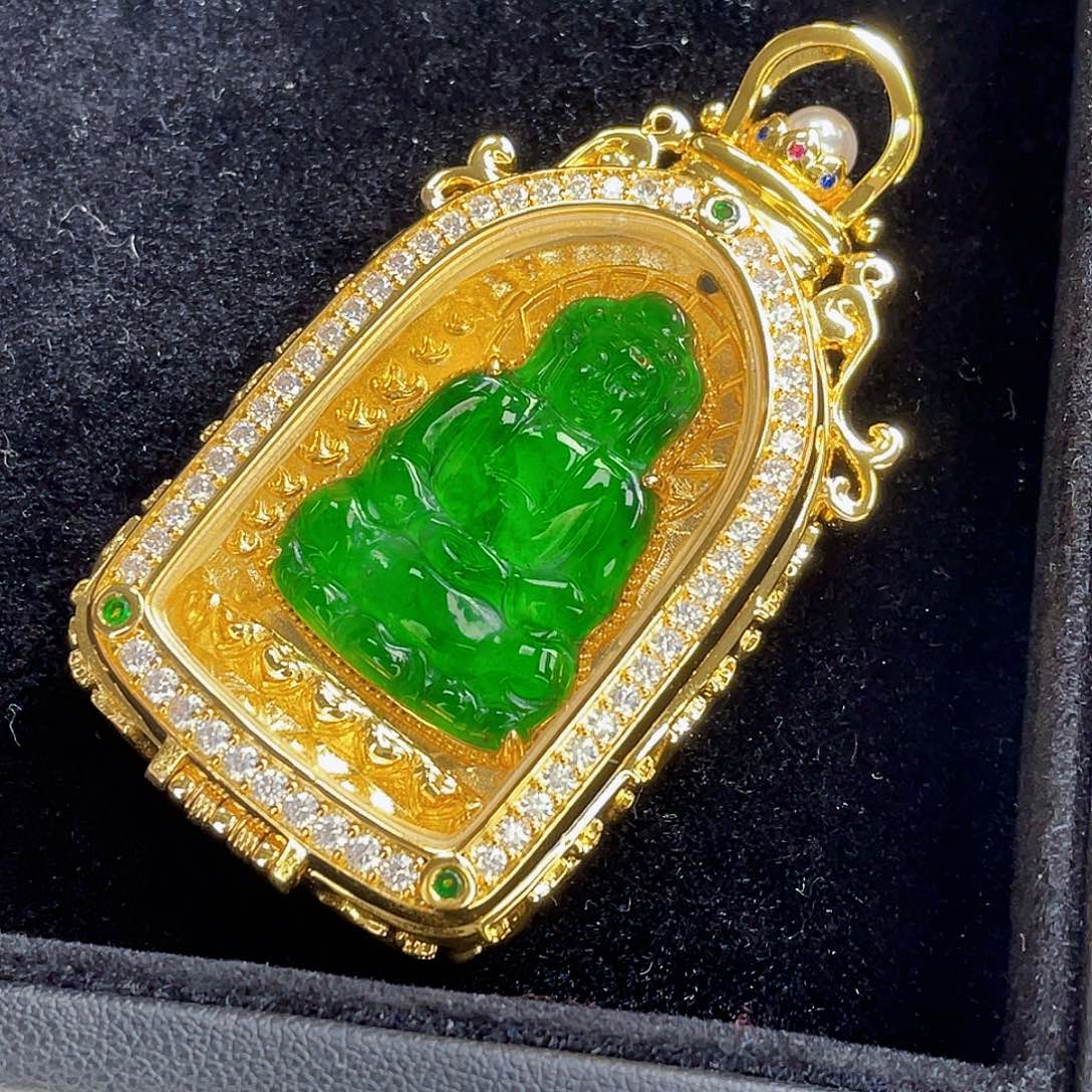 翡翠吊坠(不含链)未镶嵌