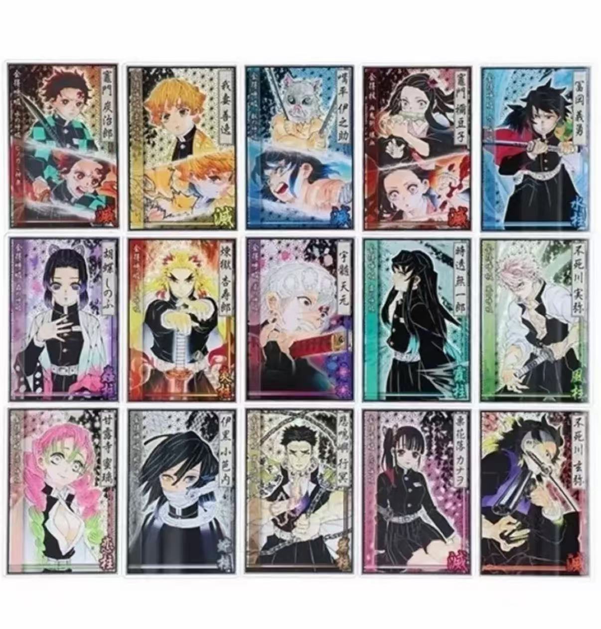 【鬼灭之刃】鬼灭之刃角色数据卡潮玩盲盒【默认代拆】