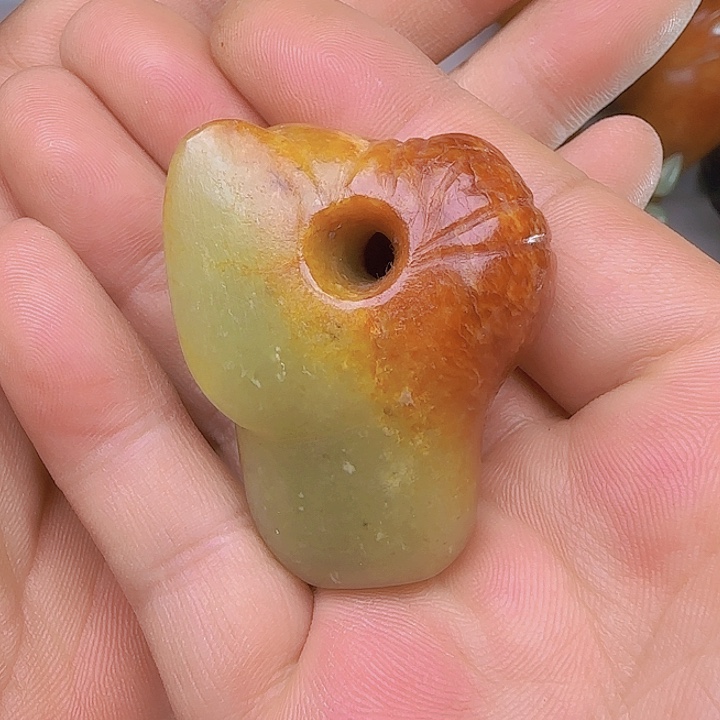 和田玉吊坠(不含链)未镶嵌