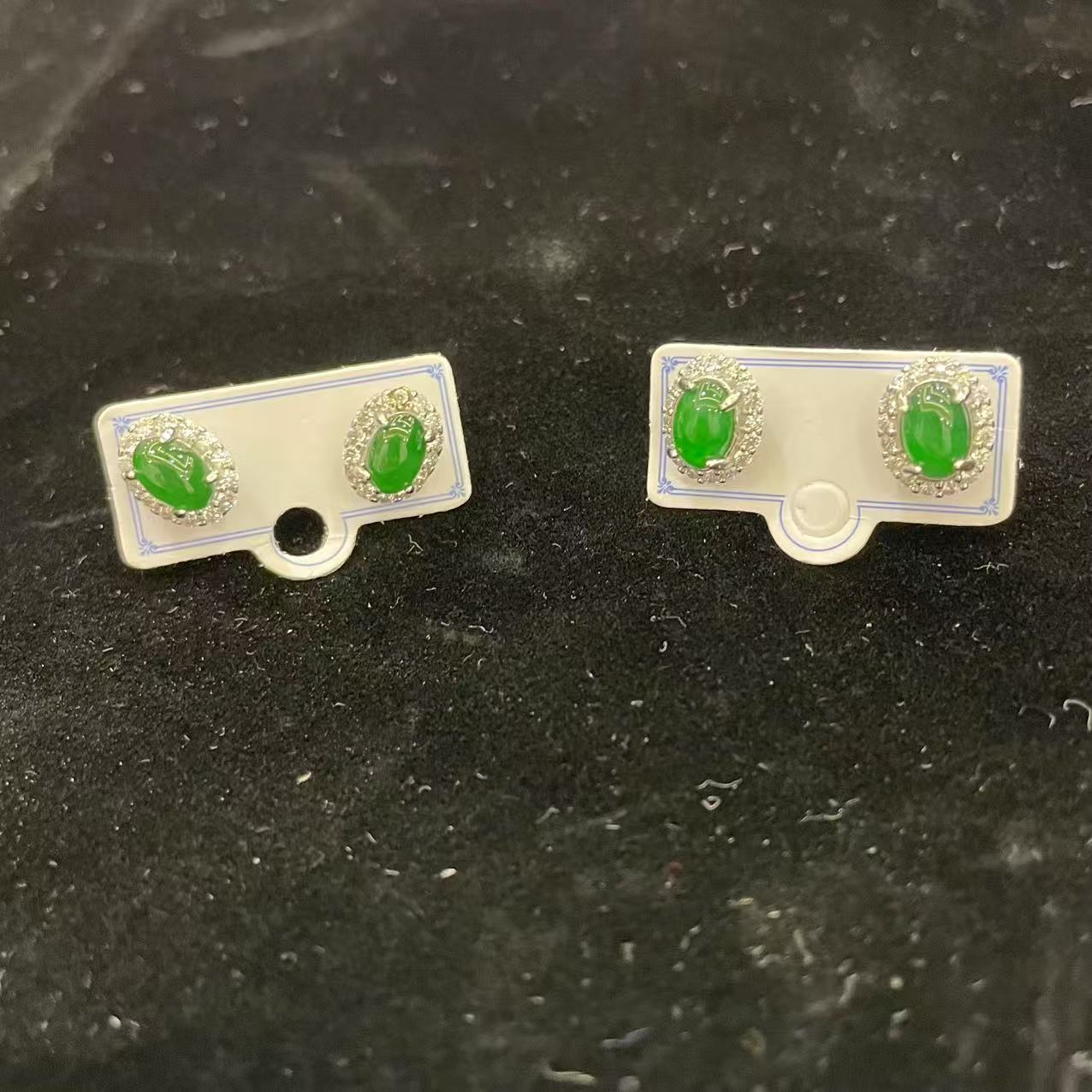 【云】翡翠耳钉多样性发其一@k