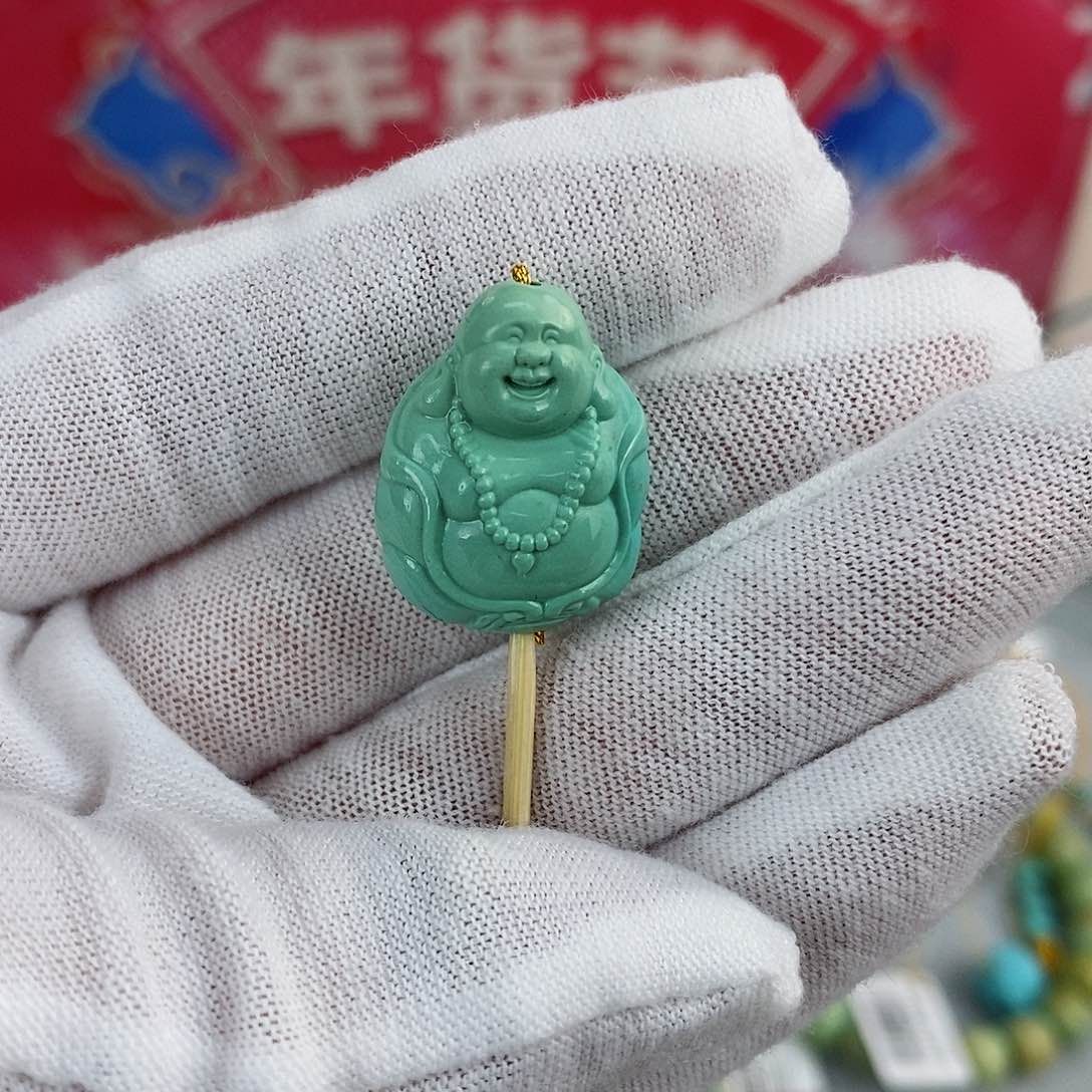 绿松石珠宝奇石未镶嵌