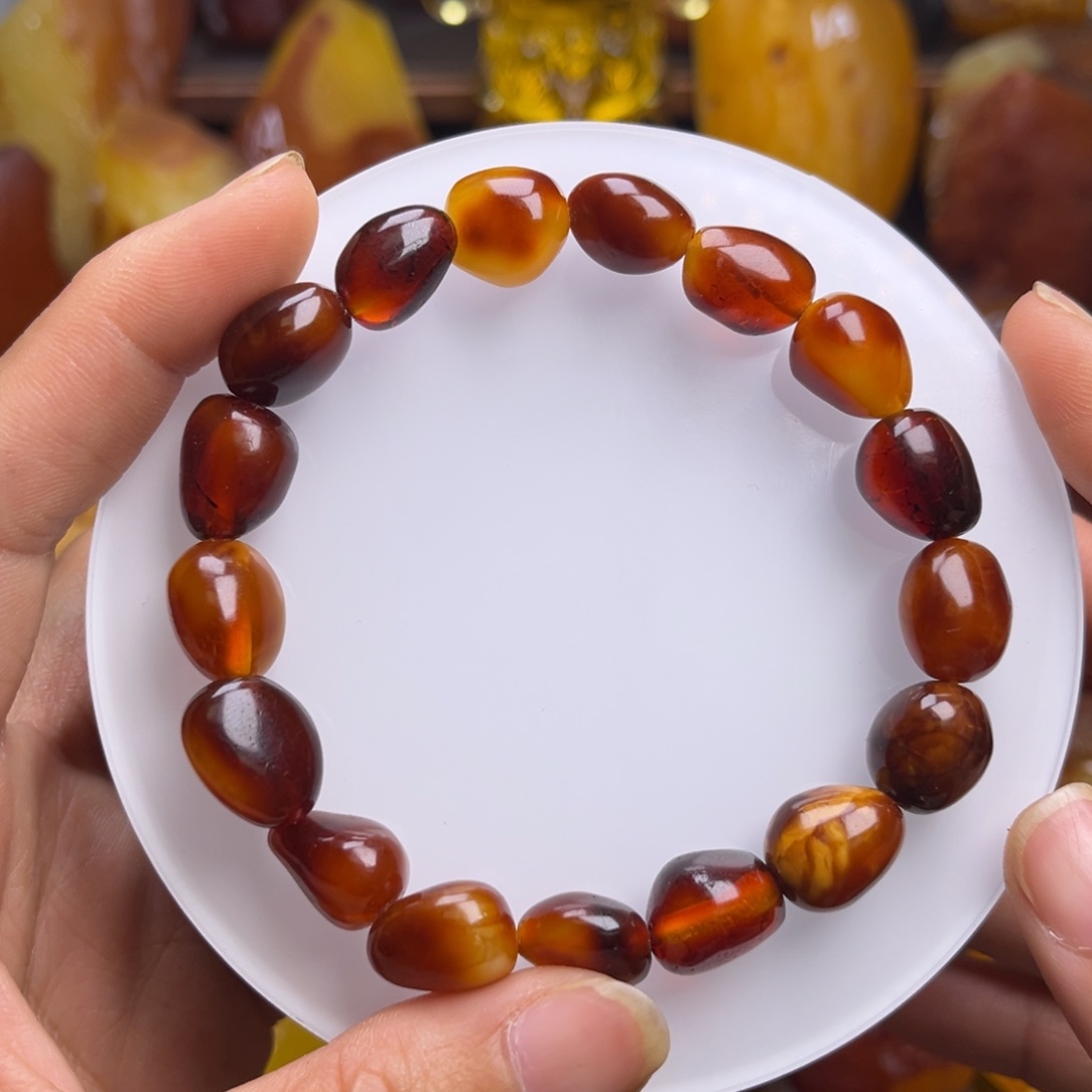 定制琥珀未镶嵌琥珀蜜蜡原石定制