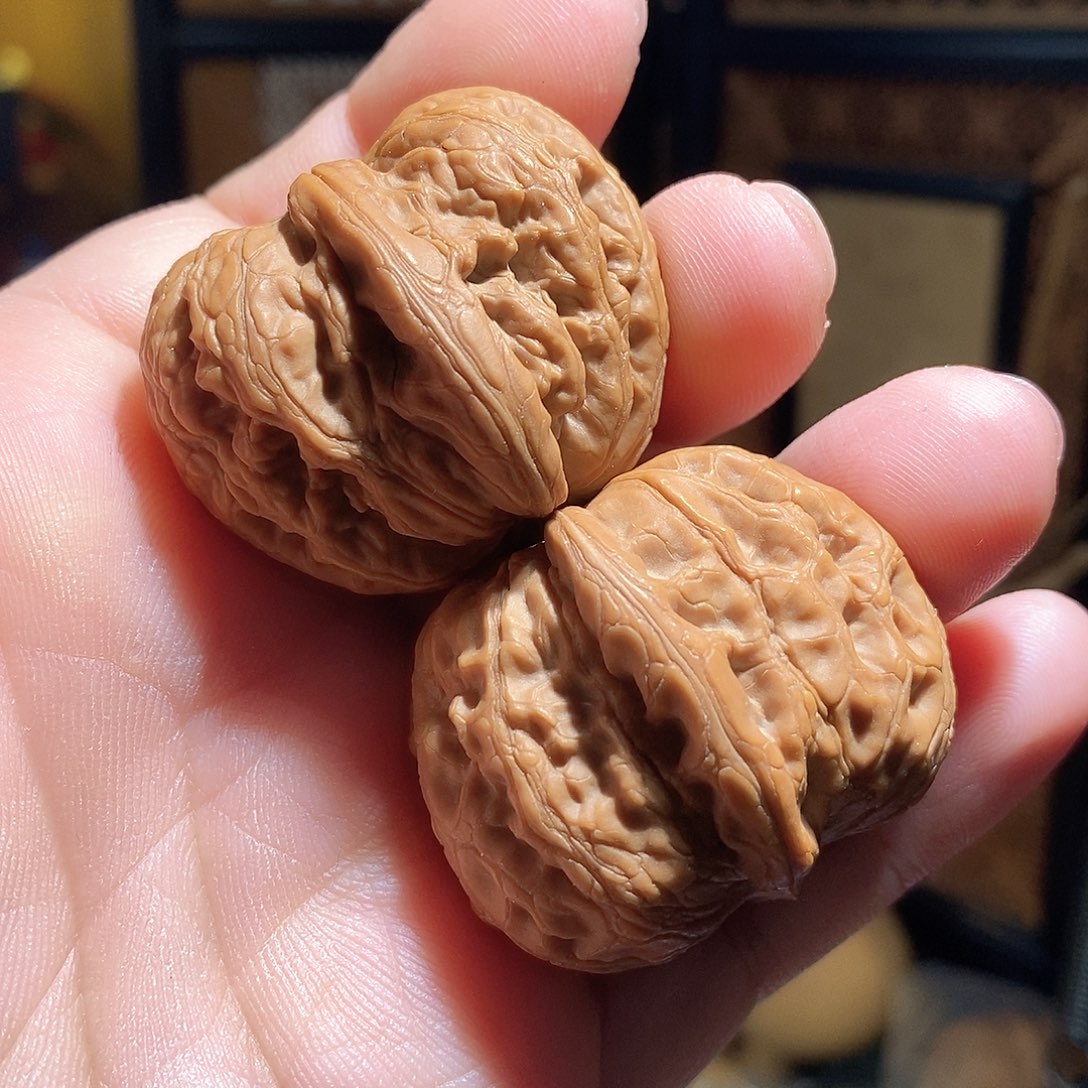 文玩核桃把件40元宝全品