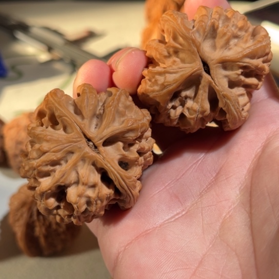 诚***鱼吊坠文玩核桃大枯石