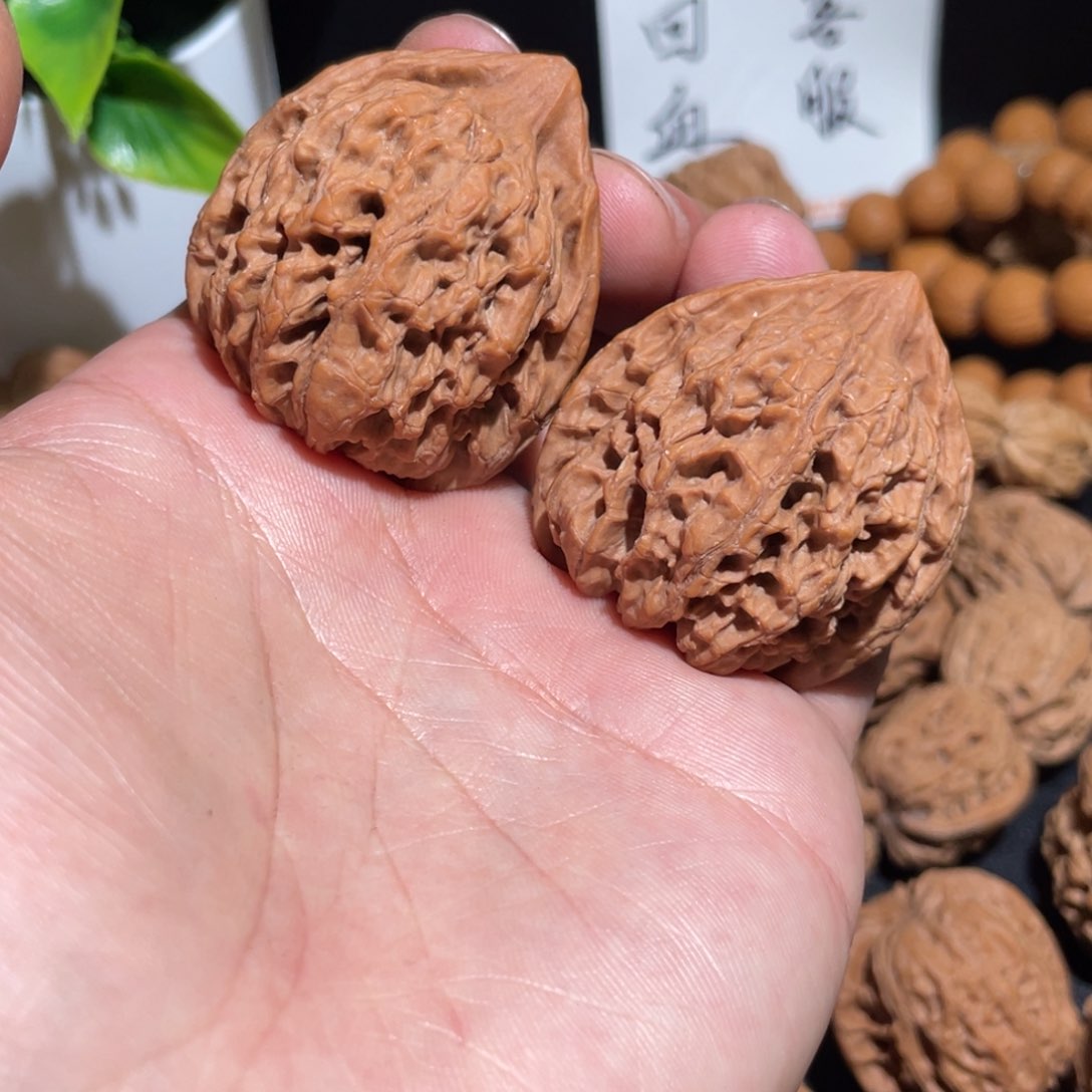 文玩核桃把件41秤砣