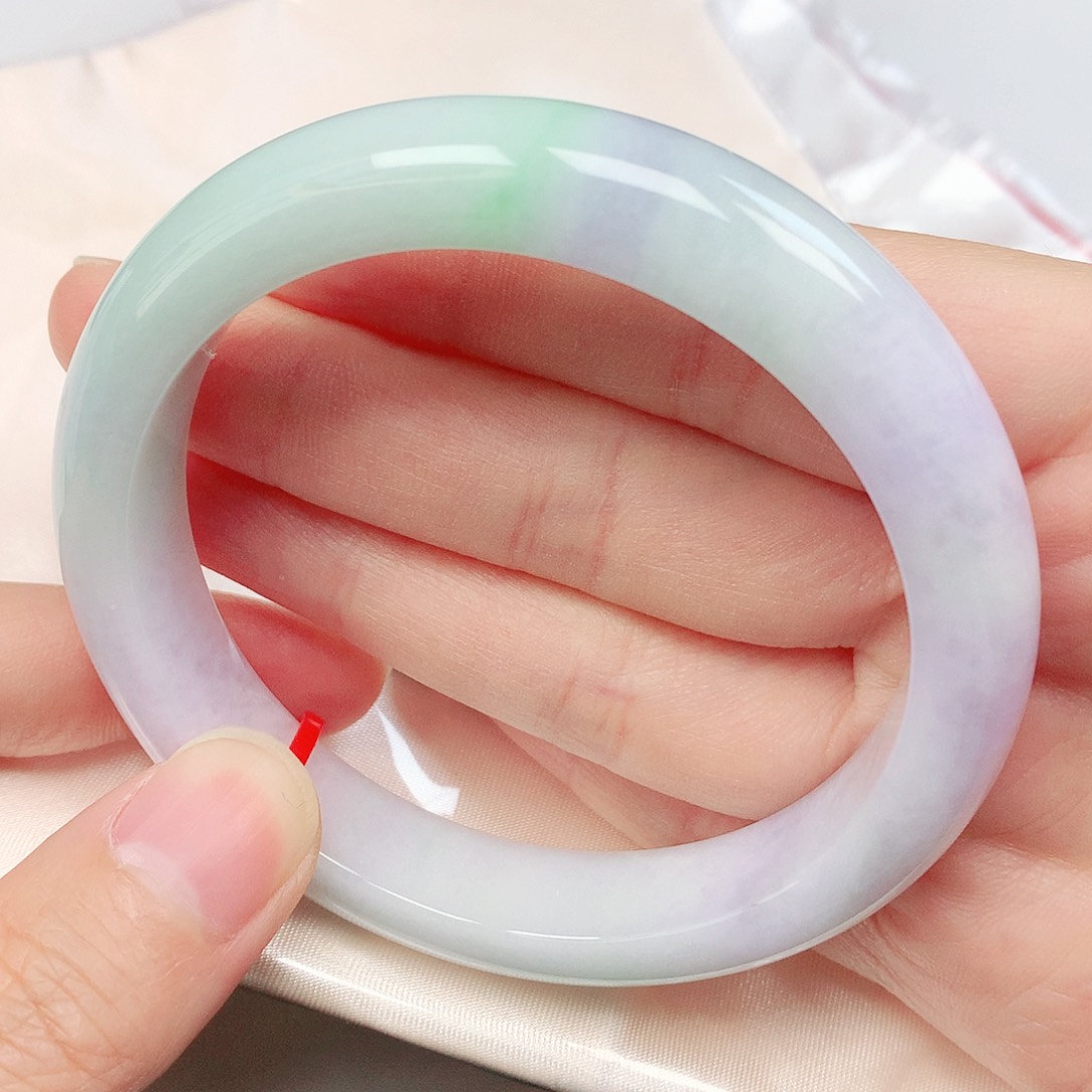 翡翠手镯未镶嵌抖音825