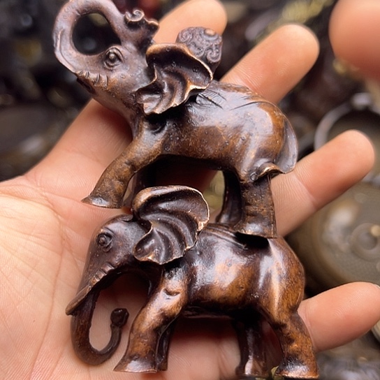 铜制工艺把玩摆件