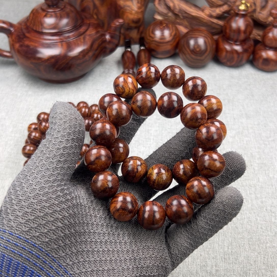 黄花梨/降香黄檀手串/手链1.8mm