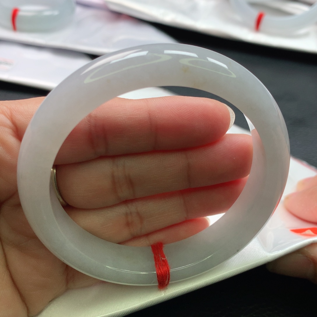 翡翠手镯未镶嵌缅甸58