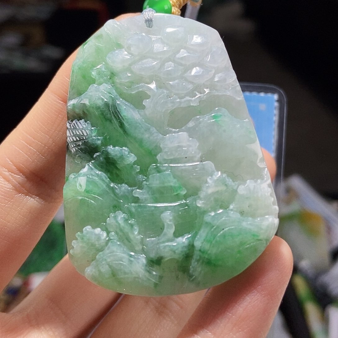 颈饰未镶嵌翡翠翡翠