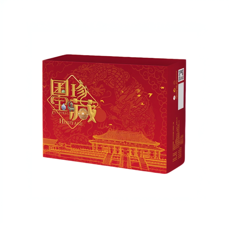 芒果【平拆】卡联社《国宝珍藏二弹》国宝名系列！潮玩卡牌盲盒