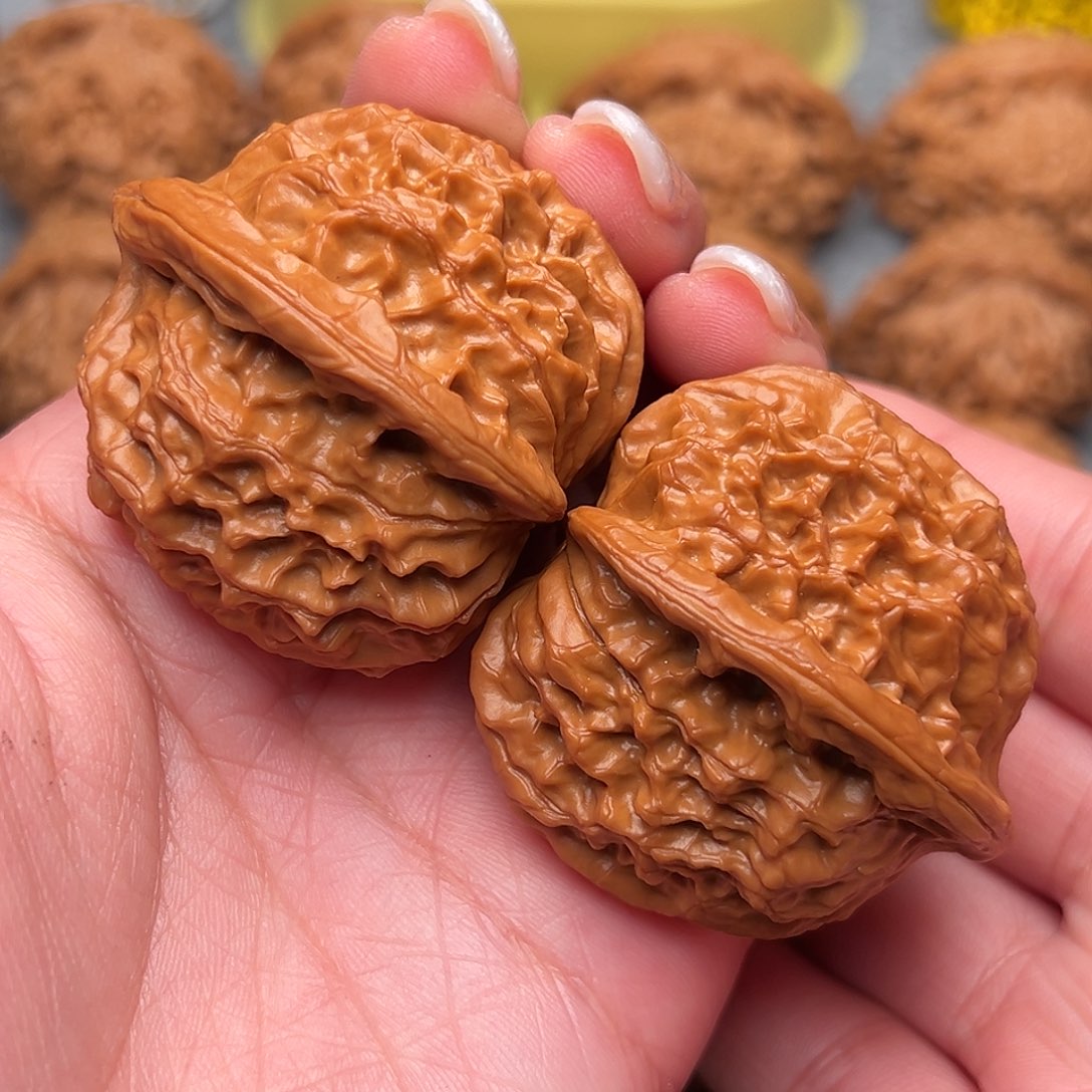 把件文玩核桃毕业金麒麟43全品重55克