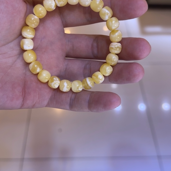 手链琥珀未镶嵌蜜蜡