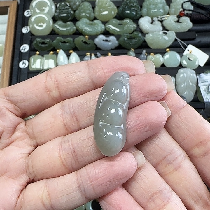 和田玉未镶嵌吊坠(不含链)