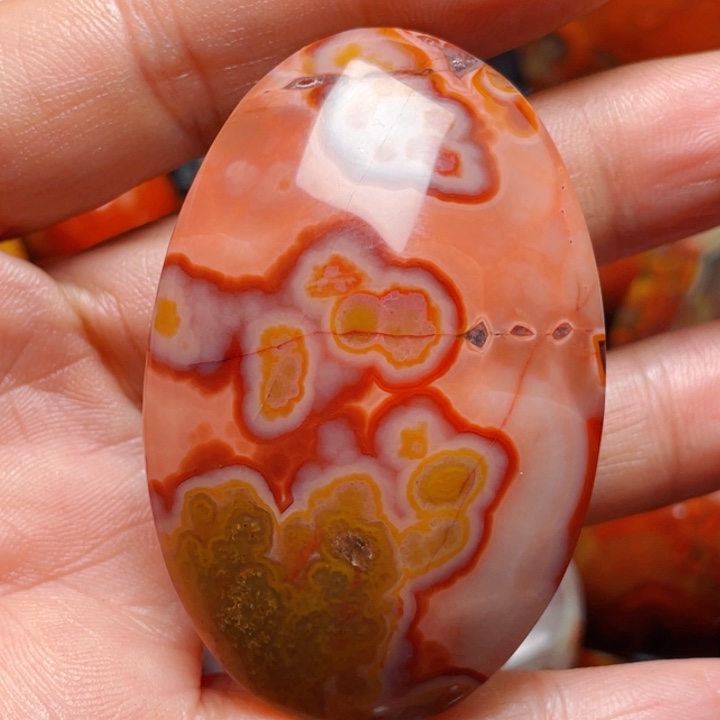 玛瑙/玉髓战国红玛瑙挂件未镶嵌维*