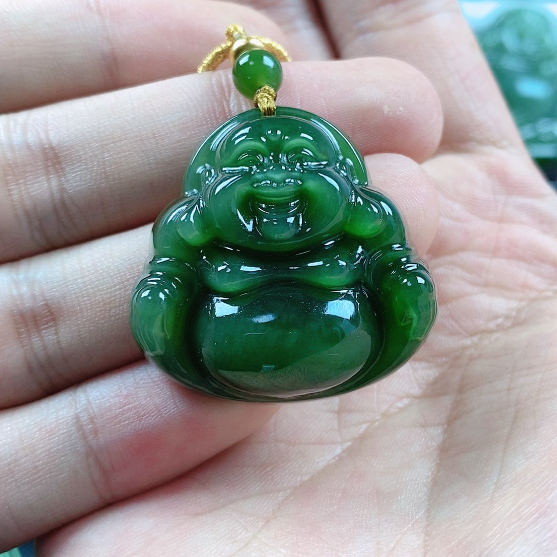 和田玉未镶嵌项链